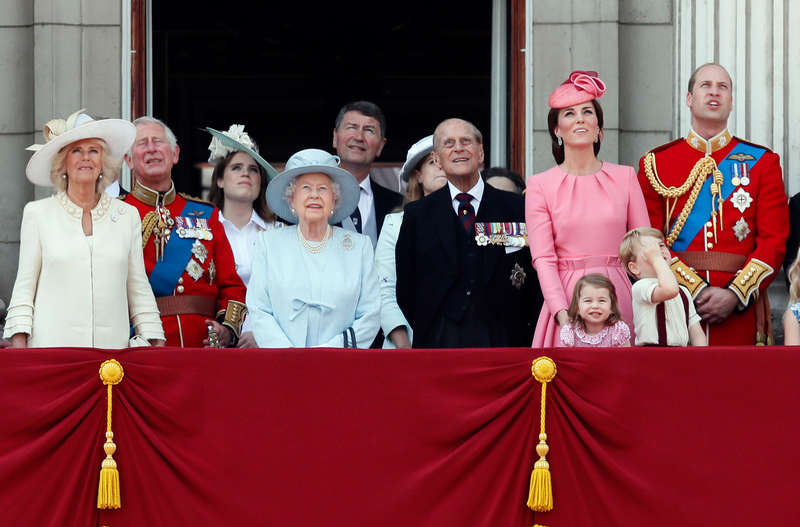 Illustration for article titled Royal Children Smirk As Soldiers Collapse From Heat At Annual Trooping Of the Colour